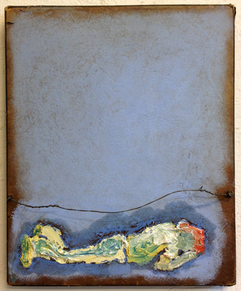 vrees op achterkantje