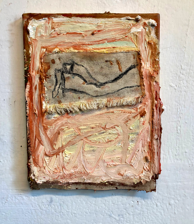 VREES op klein stukje stof