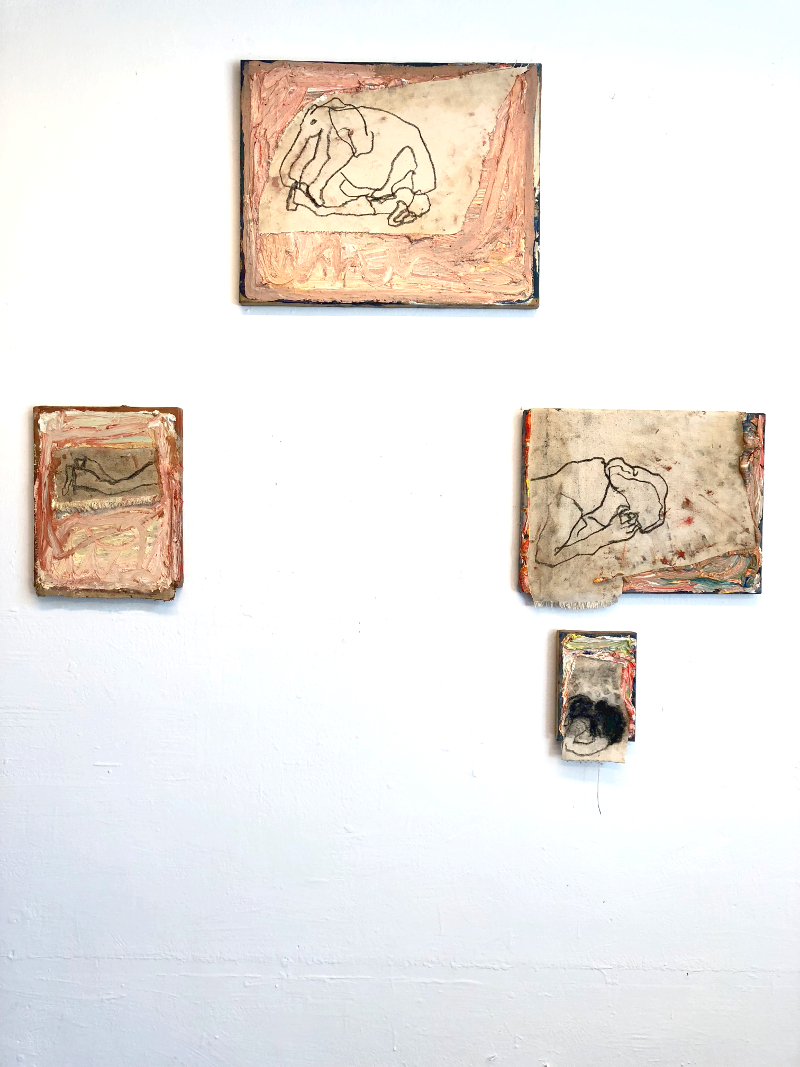 VREES aan de  studiomuur