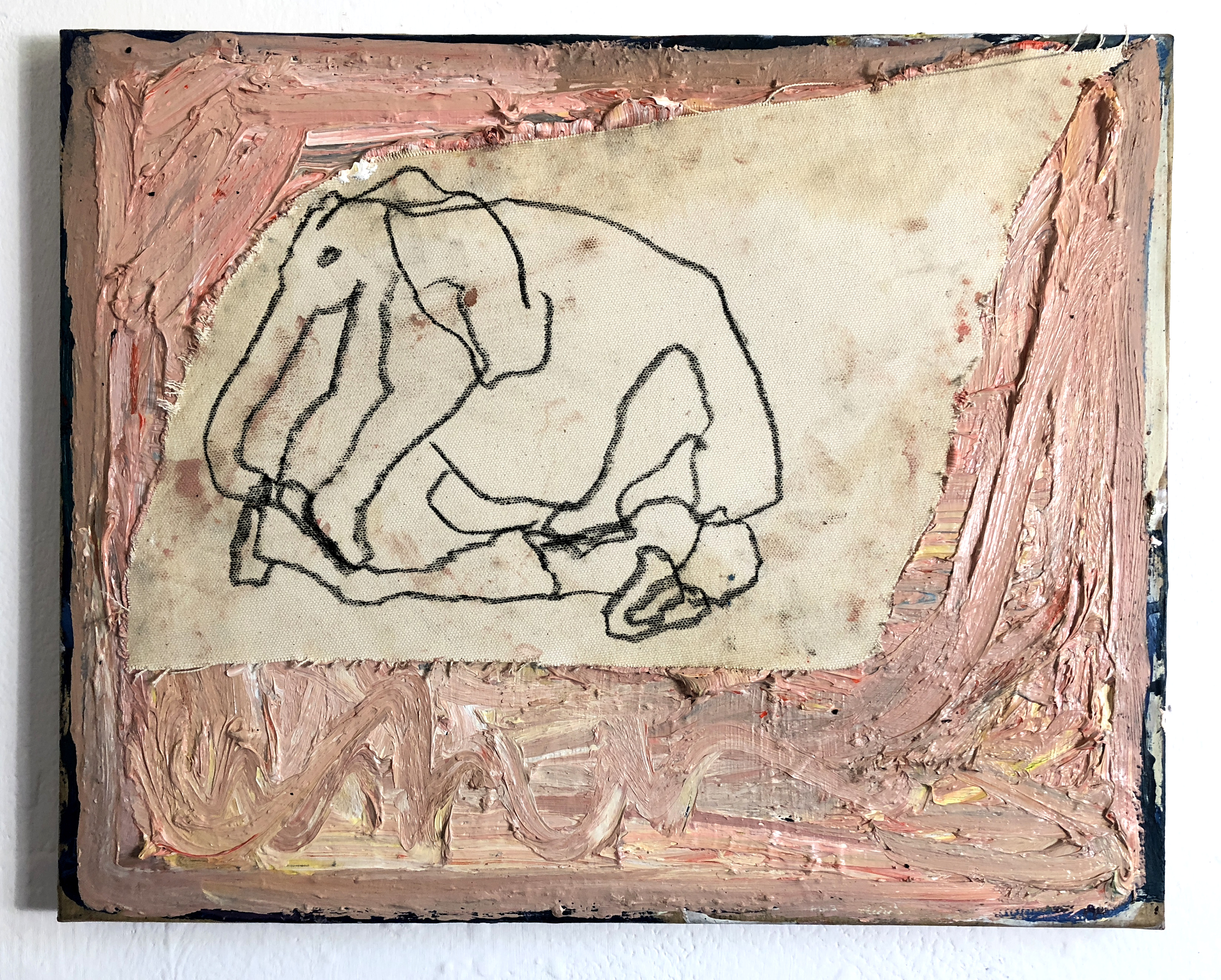 VREES  olifant met vrouw