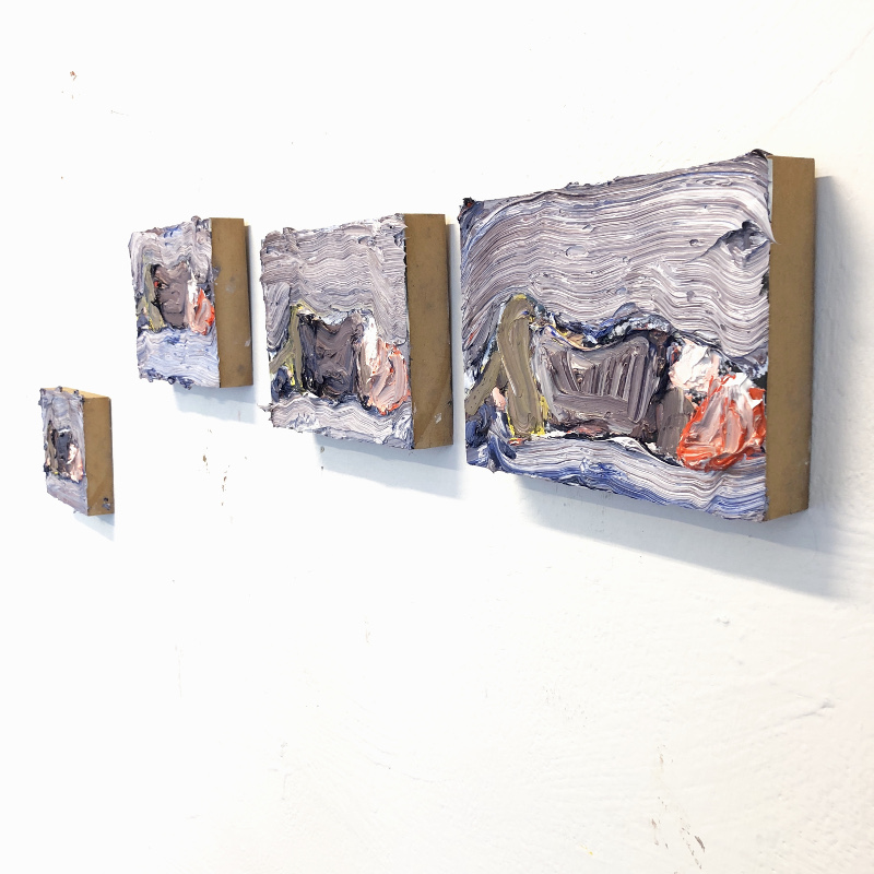 nu even niks aan de muur