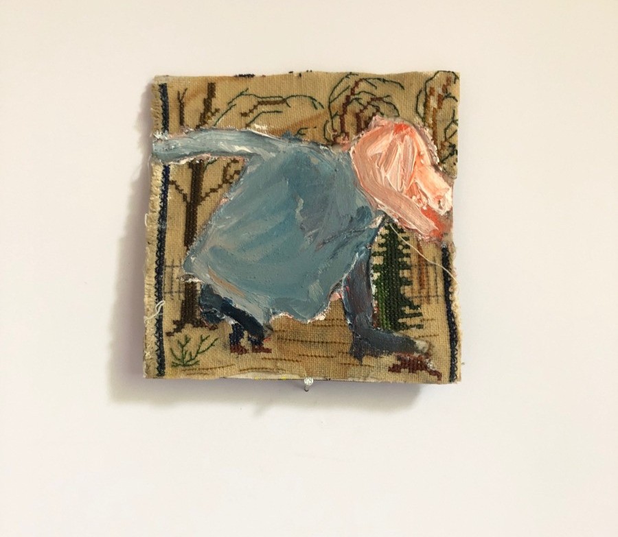 Take off met  borduur