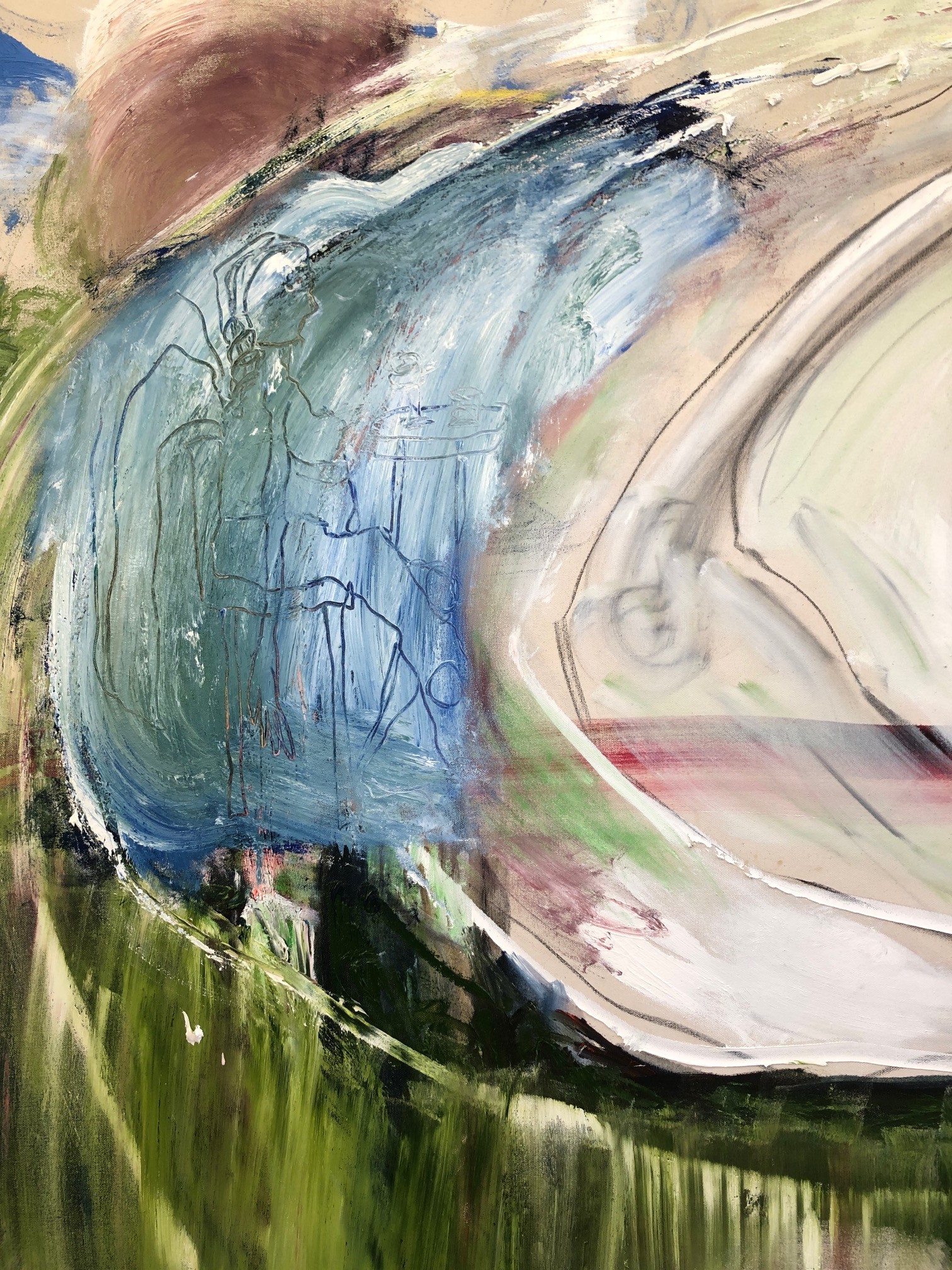 detail shell & blauwe engel